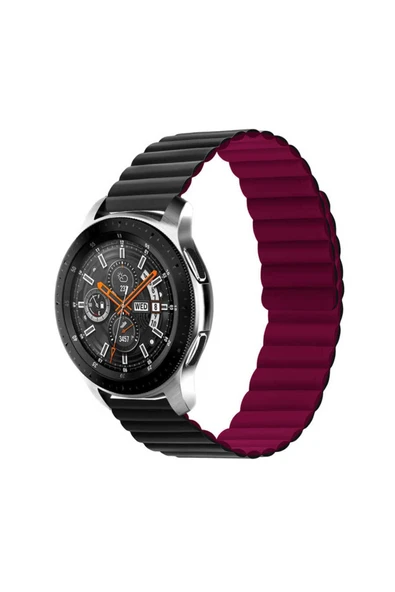 Samsung Galaxy Watch 42mm Mıknatıslı Kordon Çift Renk Tasarım (KRD-52) ürün görseli 1
