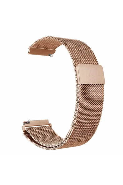 Huawei Watch GT 3 42mm Metal Kordon Tel Örgü İşlemeli Mıknatıslı Tasarım (krd-12) ürün görseli 1