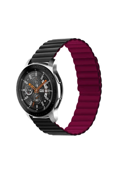 Samsung Galaxy Watch 46mm Mıknatıslı Kordon Çift Renk Tasarım (KRD-52) ürün görseli 1