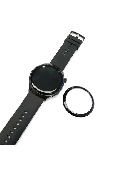 Huawei Watch 4 Ekran Koruyucu Kavisli Tam Kaplayan Koruma (PMMA) ürün görseli 1