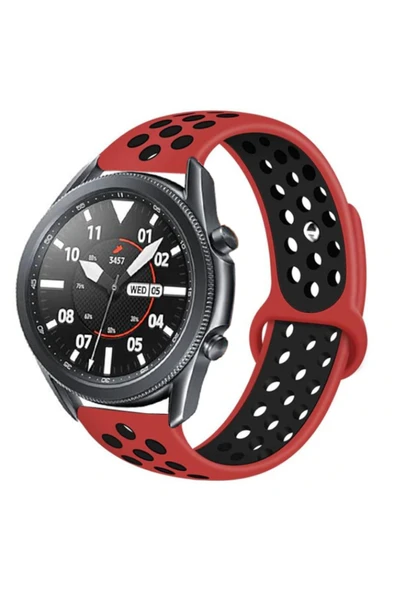 Huawei Watch Gt3 46mm Gt Gt2 Gt2 Pro Gt3 Gt3 Pro Uyumlu 22mm Silikon Kordon Kayış Tasarım (KRD-02) ürün görseli 1
