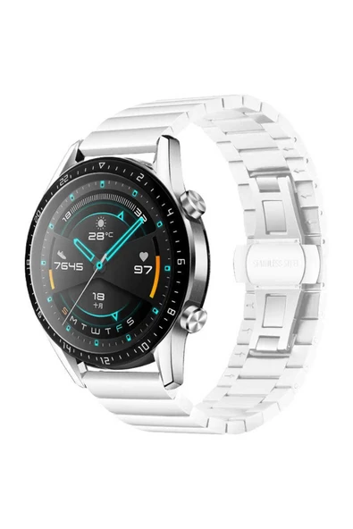 Samsung Galaxy Watch 46mm (22mm) Metal Seramik Kordon (KRD-16) ürün görseli 1