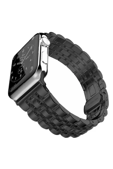 Watch 2/3/4/5/6/7/8/se/38mm 40mm 41mm Metal Kordon Strap Kayış Tasarım (KRD-14) ürün görseli 1