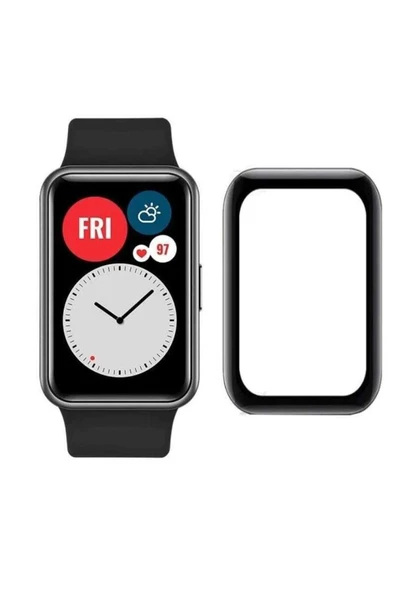 Huawei Watch Fit 2 Ekran Koruyucu Kavisli Tam Kaplayan Koruma (pmma) ürün görseli 1