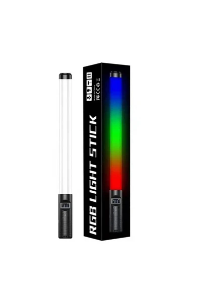 H2 OLED Ekran Göstergeli RGB Led Işıklı Aydınlatma Çubuğu ürün görseli 1