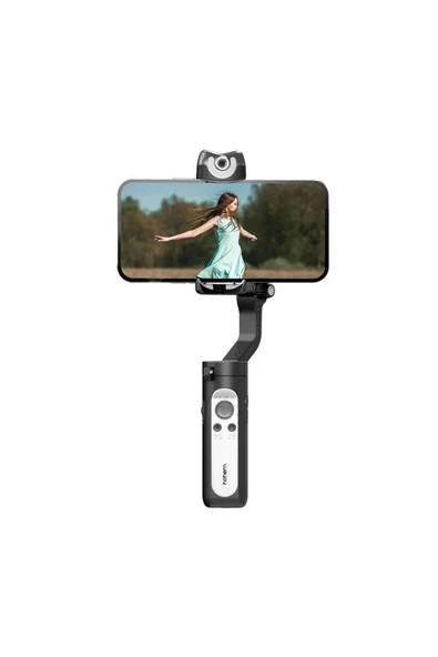 iSteady VS2 3 Eksenli El Tipi AI Yapay Zeka Görüş Sensörlü Gimbal Stabilizatör ürün görseli 1