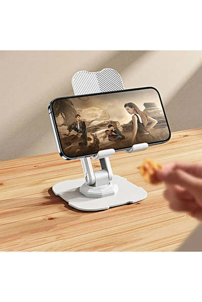 Dönebilen Başlıklı Telefon Ve Tablet Standı (L23) - Resim 5