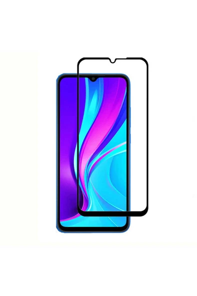 Samsung Galaxy A12 Ekran Koruyucu Kırılmaya Dayanıklı Cam Koruyucu -muzy-5d! Siyah ürün görseli 1