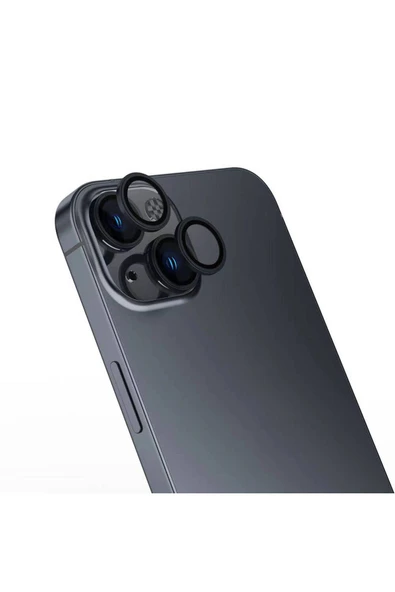 Apple iPhone 16 Kamera Lens Koruyucu Kolay Takma Aparatlı Ultra Korumalı (CL-15) ürün görseli 1