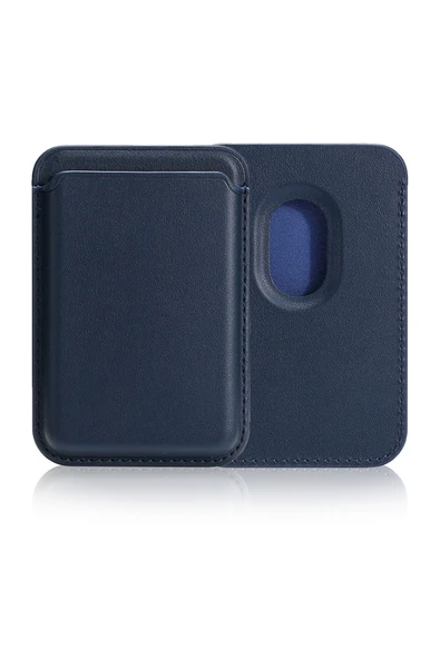 Magnetik Cardsafe  Uyumlu Kartlık-Lacivert ürün görseli 1