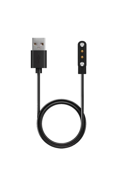 Siyah Haylou Solar Ls05 Akıllı Saat Usb Şarj Kablosu-heptekiletişim ürün görseli 1