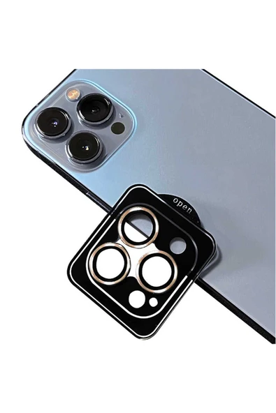 Apple iPhone 16 Pro Max Kamera Lens Koruyucu Kolay Takma Aparatlı (CL-18) ürün görseli 1