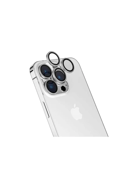 iPhone 15 Pro Max Uyumlu Zore CL-15 Parmak İzi Bırakmayan Anti-RefCLOive Kamera Koruyucu- ürün görseli 1