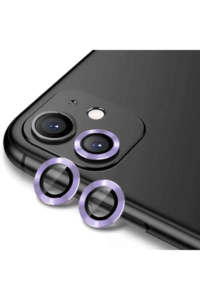 iPhone 12 Mini için Uyumlu CL-12 Premium Safir Parmak İzi Bırakmayan Kamera Lens Koruyucu ürün görseli 1