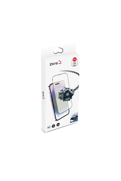 Apple Iphone 14 Pro Max Ekran Koruyucu Kolay Uygulama Aparatlı Cam Koruyucu /hadid- Siyah ürün görseli 1