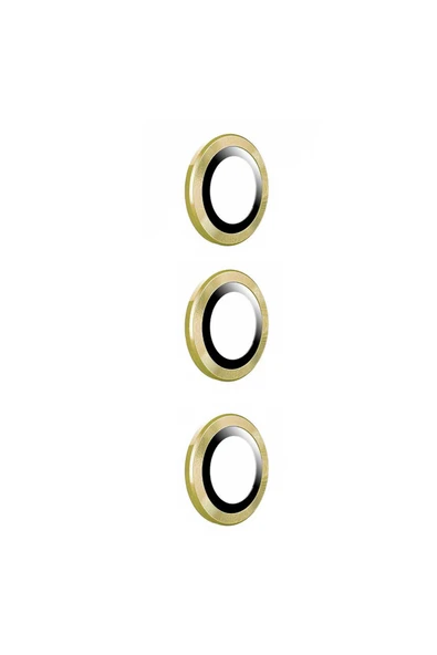 Galaxy S24 Plus Uyumlu Zore Kamera Koruyucu Cam Filmi-Gold ürün görseli 1