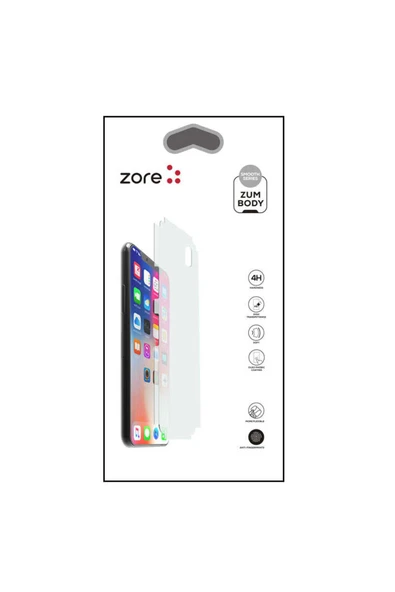 Apple iPhone 11 Pro Max Arka Ekran Koruyucu Ultra Koruma ve Hissiyat Takma Aparat (Back-ZUMBODY) ürün görseli 1