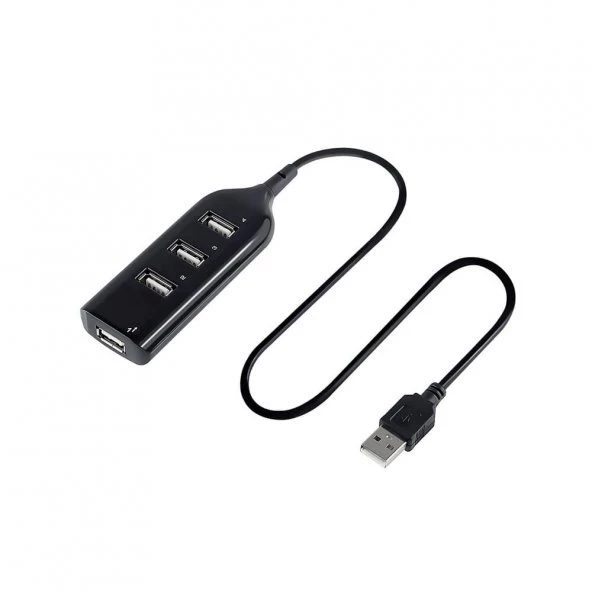 4 Port Usb Çoğaltıcı Çoklayıcı Hub Usb 2.0 Çoklama Pc Laptop A09 ürün görseli 1