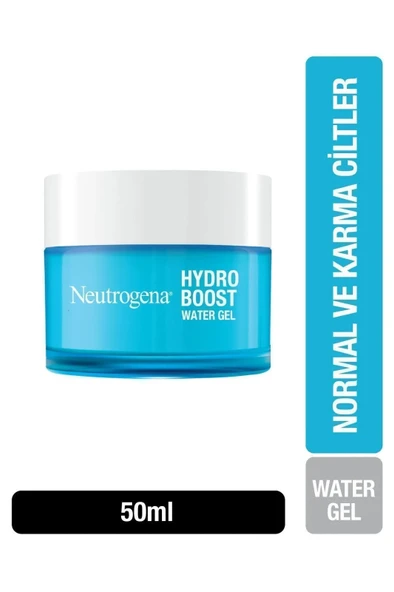 Neutrogena Hydro Boost water Jel Yüz Nemlendirici Normal ve Karma Ciltler için ürün görseli 1