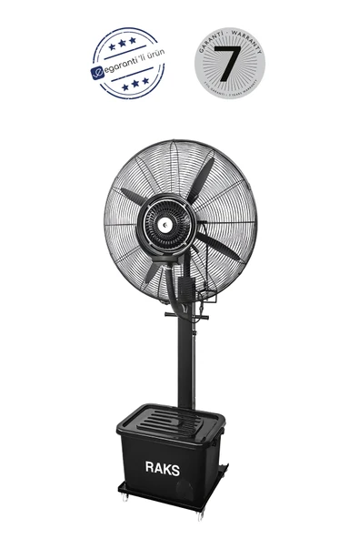 Raks Sfr 30 Mıst 260w Sanayi Tipi Sulu Ayaklı Vantilatör ürün görseli 1
