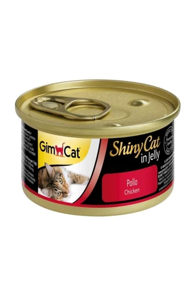 GimCat ShinyCat Tavuk Etli Jöleli Kedi Konservesi 70 Gr ürün görseli 1