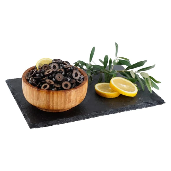 DİLİMLİ SİYAH ZEYTİN - 500 GR - Resim 5