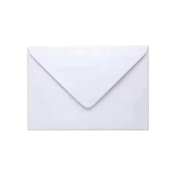 Oyal Davetiye Zarfı (9x14) Beyaz 70 Gr 500 Lü ürün görseli 1