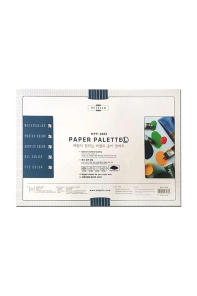 Mijello Palet Kağıt Large 285x265mm Large 25li Defter ürün görseli 1