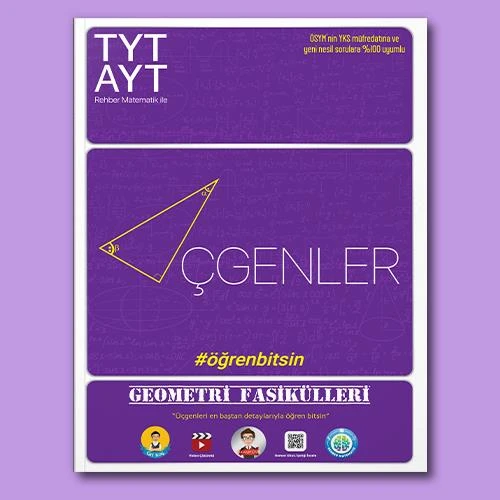 TONGUÇ TYT AYT ÜÇGENLER GEOMETRİ FASİKÜLÜ ürün görseli 1