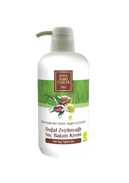 Eyüp Sabri Tuncer Doğal Zeytinyağlı Saç Kremi 600 ml ürün görseli 1