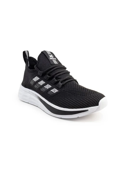 Awidox 910-25 Triko Anatomik Erkek Sneaker Siyah Beyaz ürün görseli 1