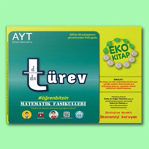 TONGUÇ AYT MATEMATİK FASİKÜL TÜREV EKO ürün görseli 1