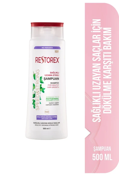 Restorex Saç Dökülmesine Karşı Ekstra Direnç Şampuanı 500ml ürün görseli 1