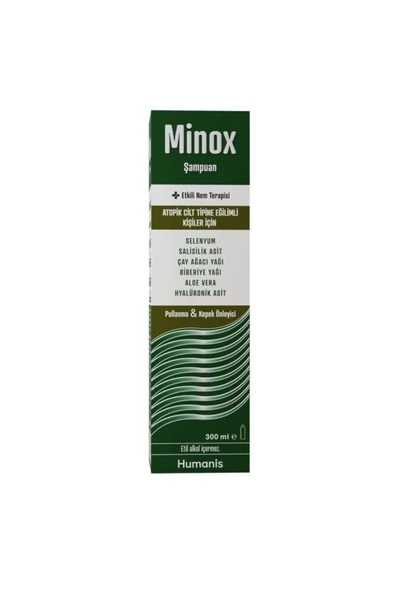 Minox Atopik Cilt Tipine Eğilimli Şampuan 300ml ürün görseli 1