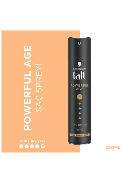 Taft Saç Spreyi Mega Güçlü Dolgun No: 5 250 ml ürün görseli 1