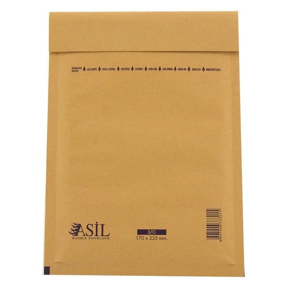 Asil Doğan Hava Kabarcıklı Zarf 17*25 10 adet ürün görseli 1