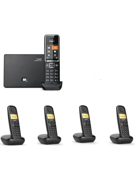 Gigaset C550 Ip 5 Dahili Dect Kablosuz Telefon Santrali ürün görseli 1