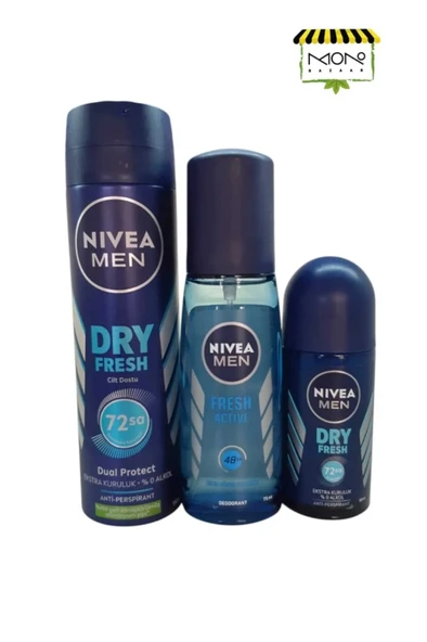 NIVEA ERKEK DEODORANT BAKIM SETİ ürün görseli 1
