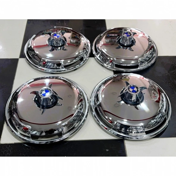 TRANSİT TEK TEKER -JUMBO-SPRİNTER-GRAFTER 16'' İNÇ KROM JANT KAPAĞI 4 ADET (MUSTANG .F.) ürün görseli 1