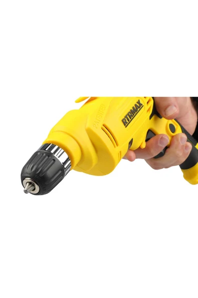 Rtrmax Rtm1530 Darbesiz Matkap 710W 10 mm - Resim 3