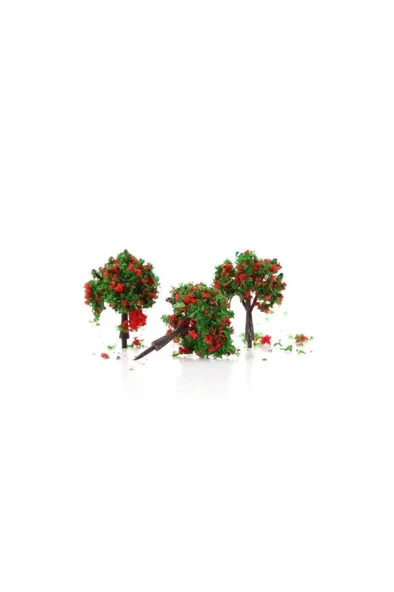 JORDANIA AGAC YESIL KIRMIZI 1/200 4cm JE03P-W4070E ürün görseli 1