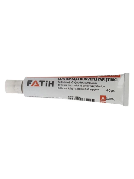 Fatih Çok Amaçlı Kuvvetli Yapıştırıcı 40 gr ürün görseli 1