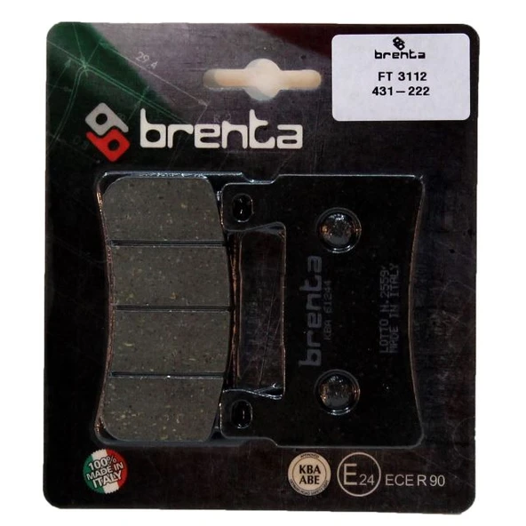 Honda Cbr 954 Rr Brenta Ön Fren Balata ürün görseli 1