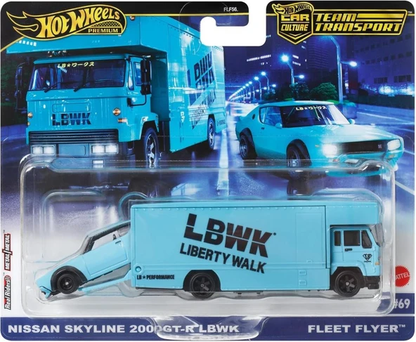 Hot Wheels Team Transport LBWK Model Araba - Resim 2