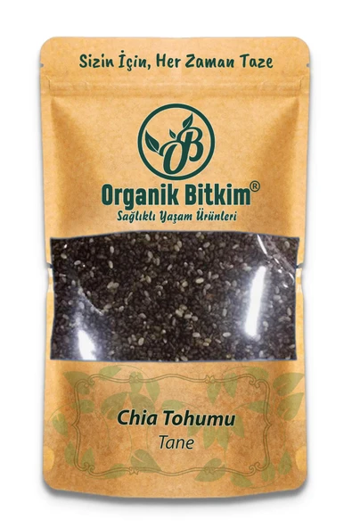 Organik Bitkim Chia Tohumu 100 gr ürün görseli 1