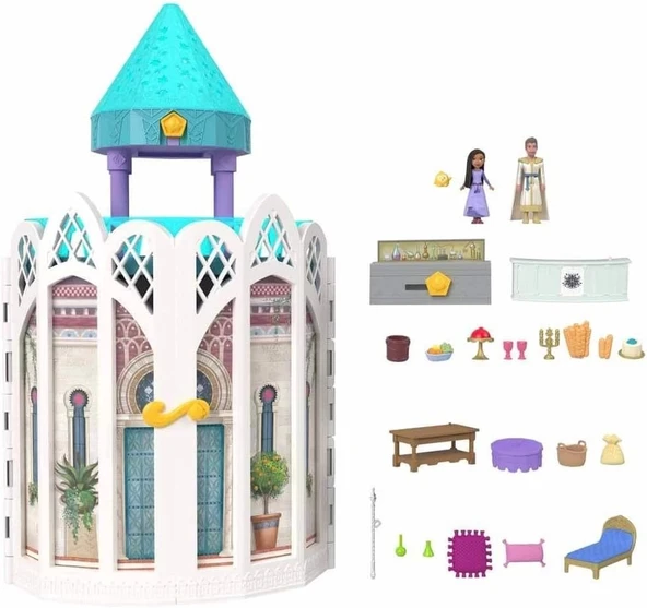 Disney Wish Rosas Kalesi Oyun Seti HPX38 - Resim 5