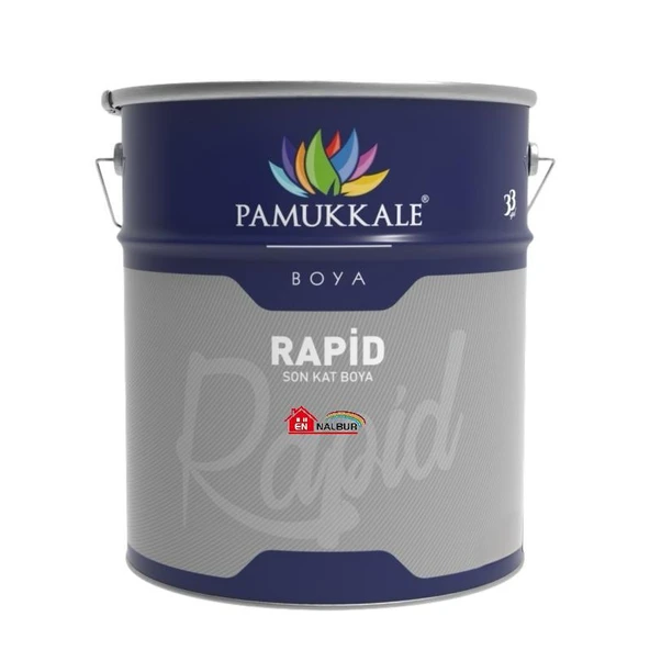 Pamukkale Rapid Endüstriyel Boya 2,5 Kg 9016 Beyaz ürün görseli 1
