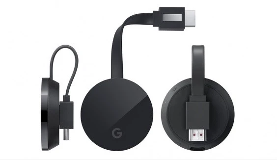 PTTAVM: Google Chromecast Ultra 4K Kablosuz Görüntü Aktarıcı