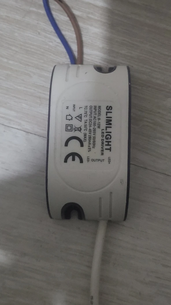 Led sürücü 8-12 watt fotoğraftaki ürün ikinci el sağlam ürün görseli 1