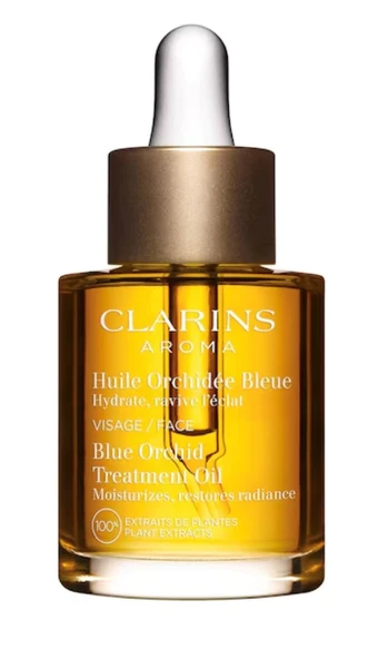 Clarins. Blue Orchid Bakım Yağı - Nemlendirir, Parlaklığı Geri Kazandırır 30 ml ürün görseli 1